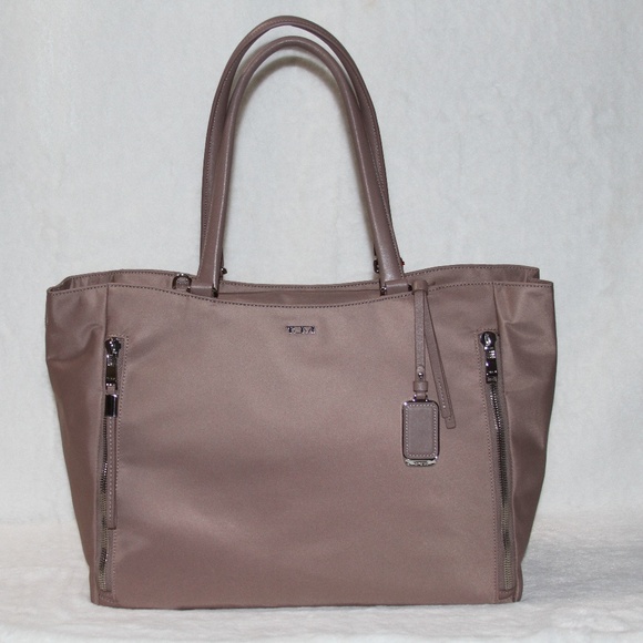New TUMI Voyageur Valetta Large Travel Tote Bag Lavender NWT - Picture 1 of 5